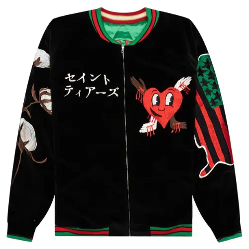 GreenPink Saint Michael X Sukajyan Reversible Jacket