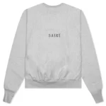 Grey Saint Michael STM Crew Sweater Back