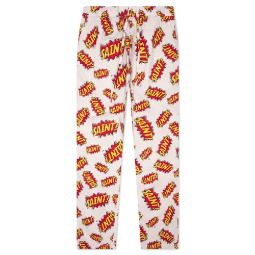 White Saint Michael POW Pajama Pant