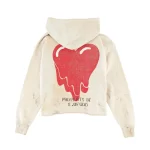 Beige Saint Michael x Emotionally Unavailable Hoodie Back