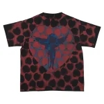 Black/Multi Saint Michael Heart T-shirt Back