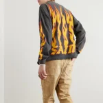 Black SAINT MXXXXXX Soul On Fire T-shirt Back