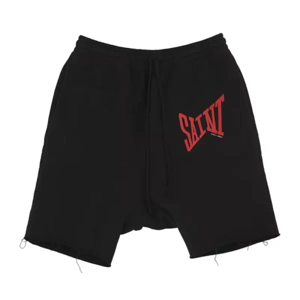 Black Saint Michael Logo Sweatshort