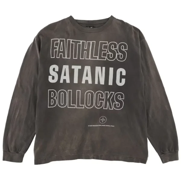 Black Saint Mxxxxxx Bollocks L/S Tee
