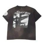 Black Saint Mxxxxxx Saint Youth Crucifixion T-shirt
