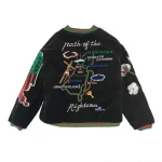 Black Saint Mxxxxxx x Denim Tears Reversible Yokosuka Jacket Back