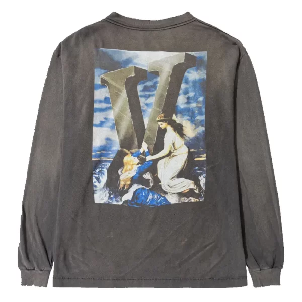 Black Saint Mxxxxxx x VLONE Maria Long Sleeve Tee Back