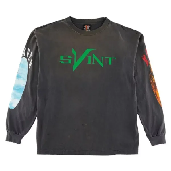 Black Saint Mxxxxxx X VLONE Skull T-Shirt