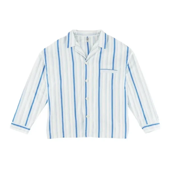 Blue Stripe Saint Mxxxxxx PJ Shirt