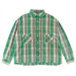 Green Saint Mxxxxxx x Shermer Academy Flannel Shirt