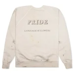 Grey Saint Michael Camellia Raglan Sweatshirt Back