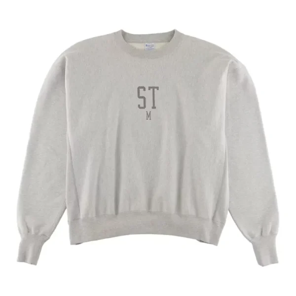 Grey Saint Mxxxxxx STM Crewneck Sweatshirt