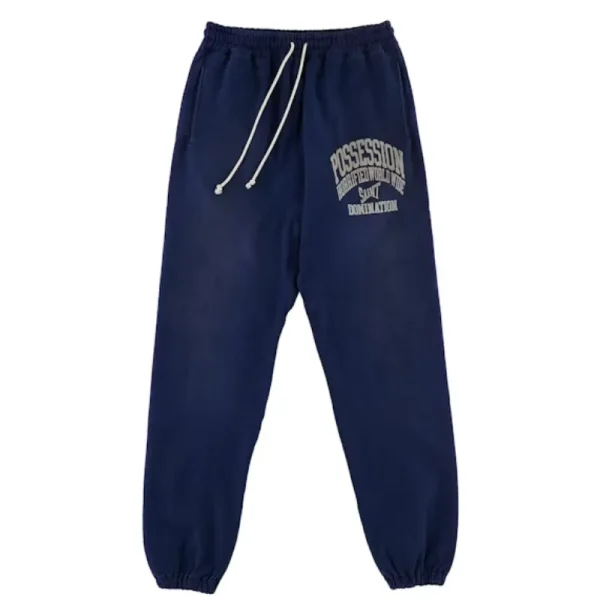 Navy Saint Mxxxxx Possesion Sweatpants