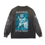 Vintage Black Saint Mxxxxxx Sisters Long Sleeve T-shirt Back