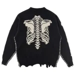Saint Mxxxxxx x VLONE Bone Knit Sweater Back