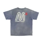Vintage Navy Saint Mxxxxxx SAINT M6 Power Force T-shirt Back