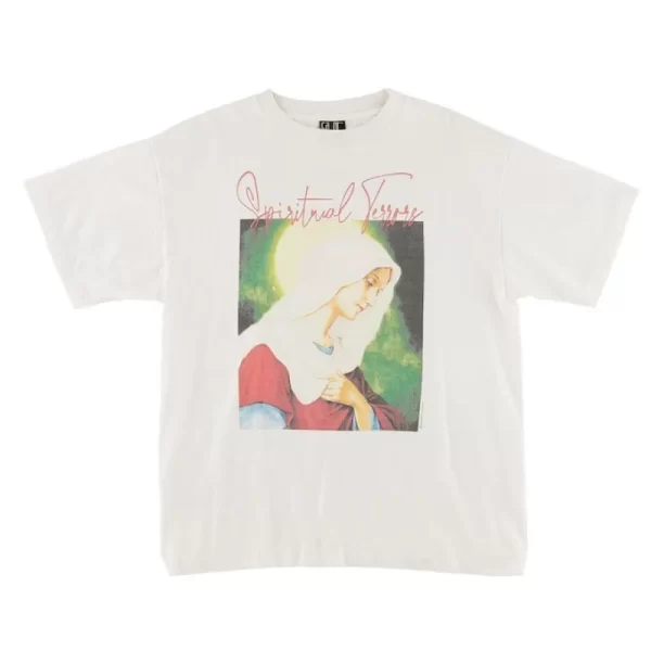 Vintage White Saint Mxxxxxx Spiritul Maria Tee