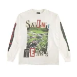 White Saint Michael x Denim Tears L/S T-shirt