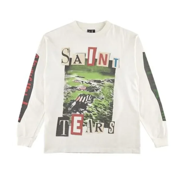 White Saint Michael x Denim Tears L/S T-shirt