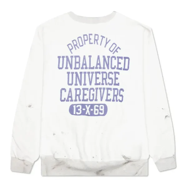 White Saint Mxxxxxx College Sweatshirt