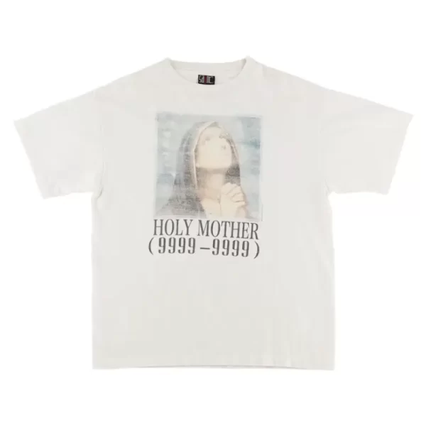 White Saint Mxxxxxx Holy Mother Tee