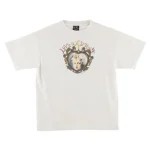 White Saint Mxxxxxx Love and Hate Baby Tee