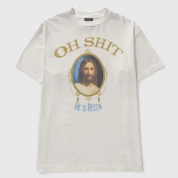 White Saint Mxxxxxx Oh Shit Tee