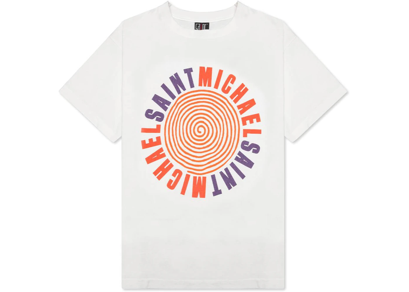 White Saint Michael Circle T-Shirt White Saint Michael Circle T-Shirt