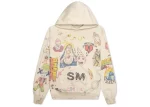 Gray Saint Michael Graffiti Hoodie