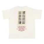 White Saint Michael Door T-shirt Back