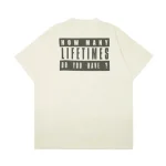 White Saint Michael x Denim Tears Lives Crew T-shirt Back