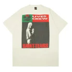 White Saint Michael x Denim Tears Lives Crew T-shirt