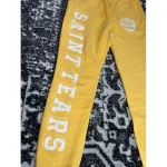 Yellow Saint Michael x Denim Tears Sweatpants Design