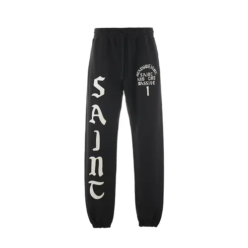 Black SAINT Mxxxxxx IT'S SAINT Sweatpants