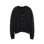 Black SAINT Mxxxxxx Mohair Cardigan
