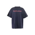 Navy SAINT Mxxxxxx DEAD SAINT Short sleeve T-shirt Back