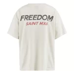 White Saint Michael x Freedom Astro T-shirt Back