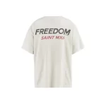 White Saint Michael x Freedom Bike T-shirt Back