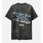 Black Saint Michael × Saint Seiya T-shirt Back