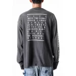 Black Saint Mxxxxxx Tempest Long Sleeve T-shirt Back View