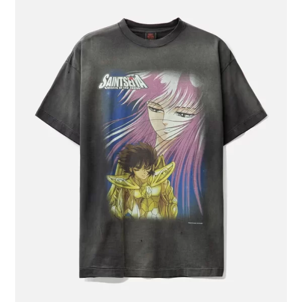 Black Saint Mxxxxxx × Saint Seiya Short Sleeve T-shirt