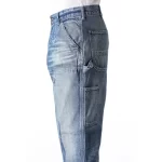 Blue SAINT Mxxxxxx Double Knee Denim Pants Side