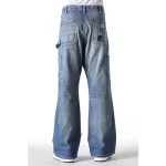 Blue SAINT Mxxxxxx Double Knee Denim Pants View