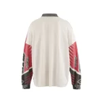 White/Red Saint Mxxxxxx MX6 Long Sleeve T-shirt Back