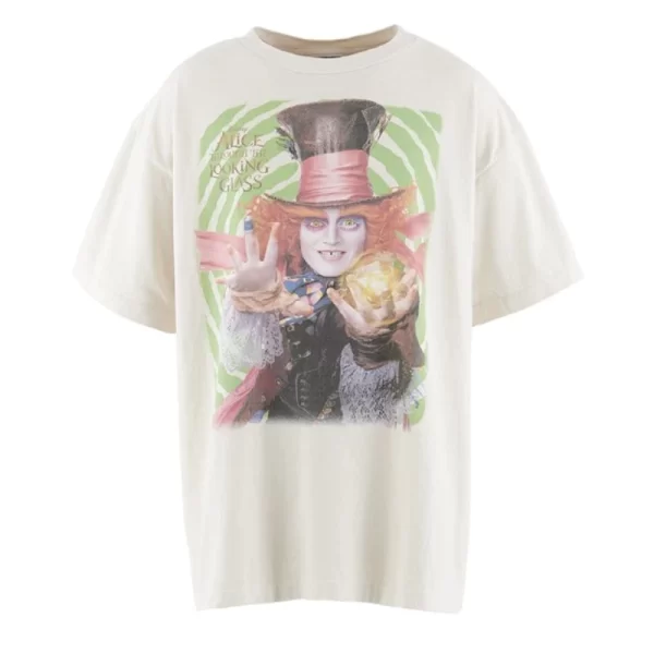 White Saint Mxxxxxx x Disney Mad Hatter SS Tee