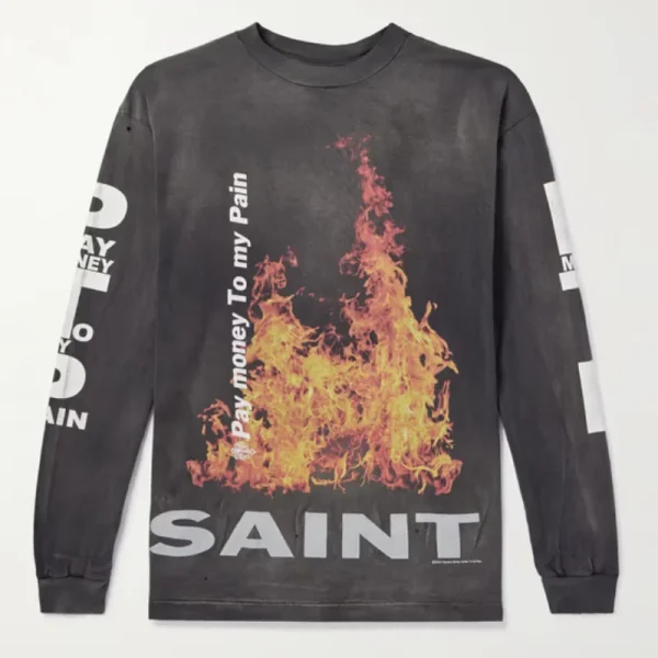 Black SAINT MXXXXXX Pay money To my Pain T-shirt