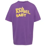 Purple Saint Mxxxxxx Universal Angel Baby T-shirt Back