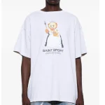 White Saint Mxxxxxx True Queen cotton T-shirt Front