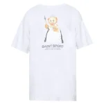 White Saint Mxxxxxx True Queen cotton T-shirt
