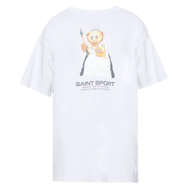 White Saint Mxxxxxx True Queen cotton T-shirt